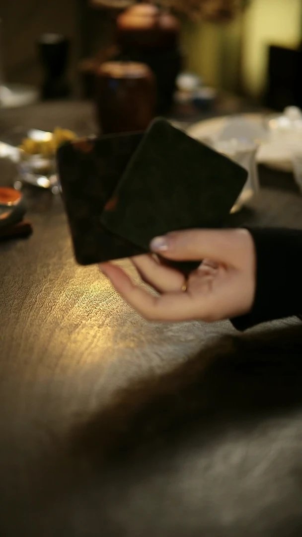 阿眠  香云纱棋盘格杯垫