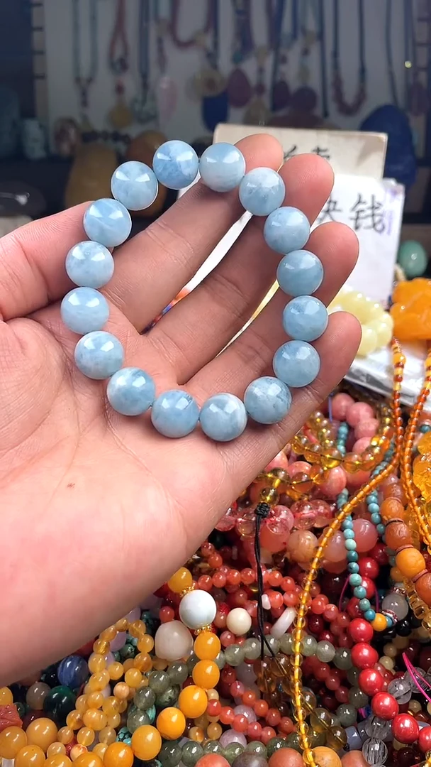 【闪购商品】海蓝宝石手链未镶嵌(一物一件)149827