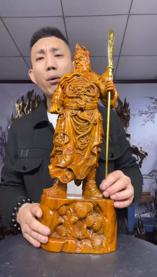 金丝楠木雕款南**?金丝楠木工艺品摆件