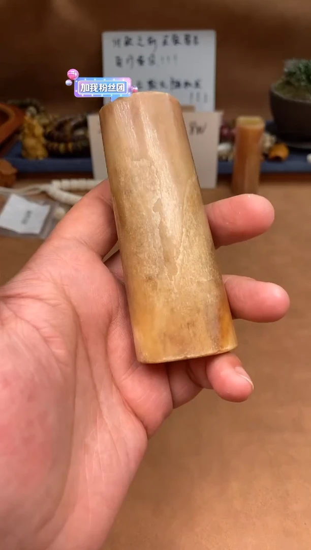 【闪购商品】驼骨其他杂件026-瑕疵手把件