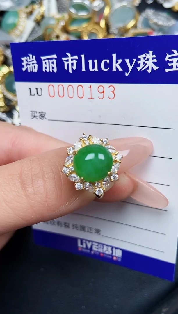 【闪购商品】翡翠颈饰银S925镶嵌0193