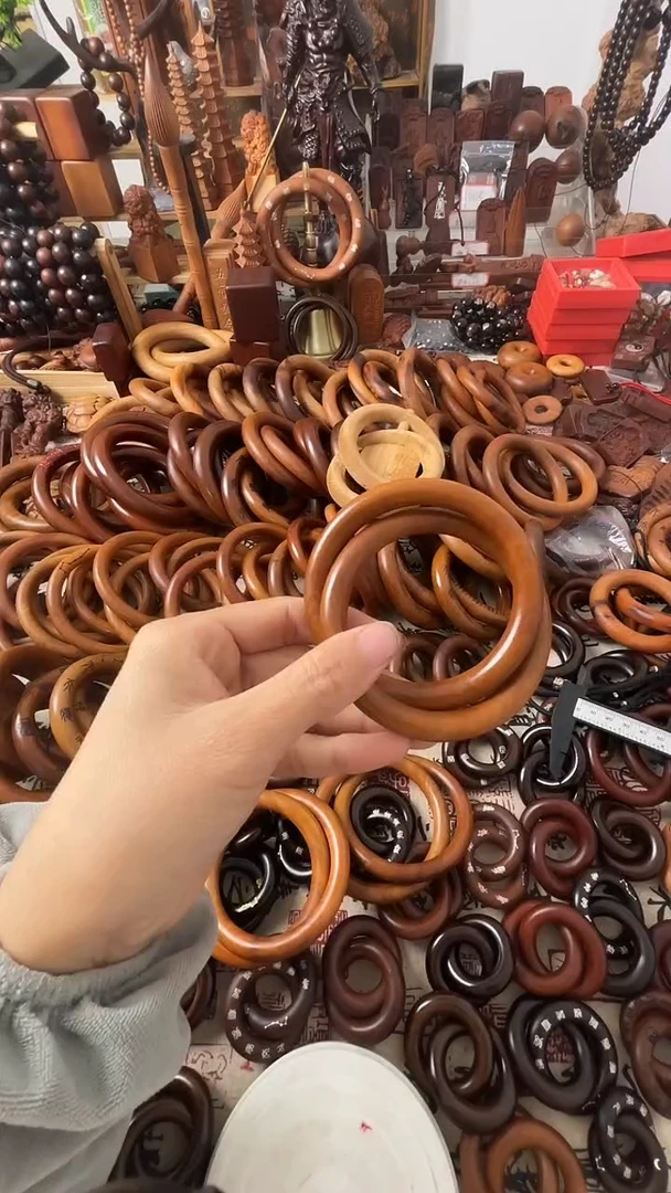枣木乾坤圈枣木65细圈口一物一拍