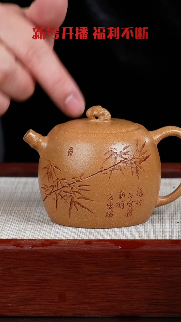 【闪购商品】紫泥茶壶宜兴紫砂壶  0201  A9