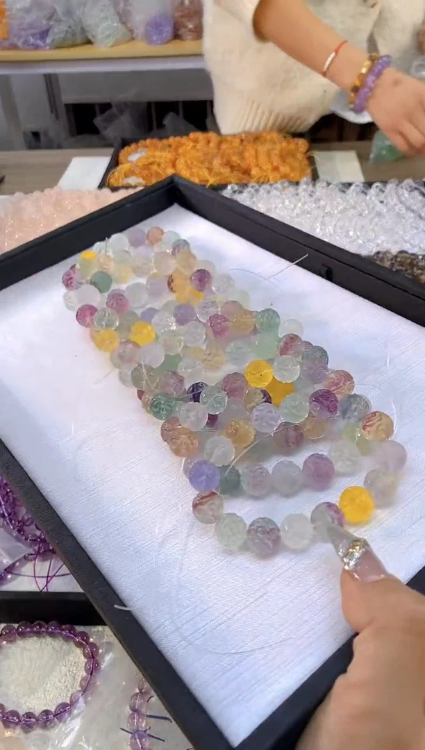 【闪购商品】萤石手串未镶嵌038/多样性发其一/卡12