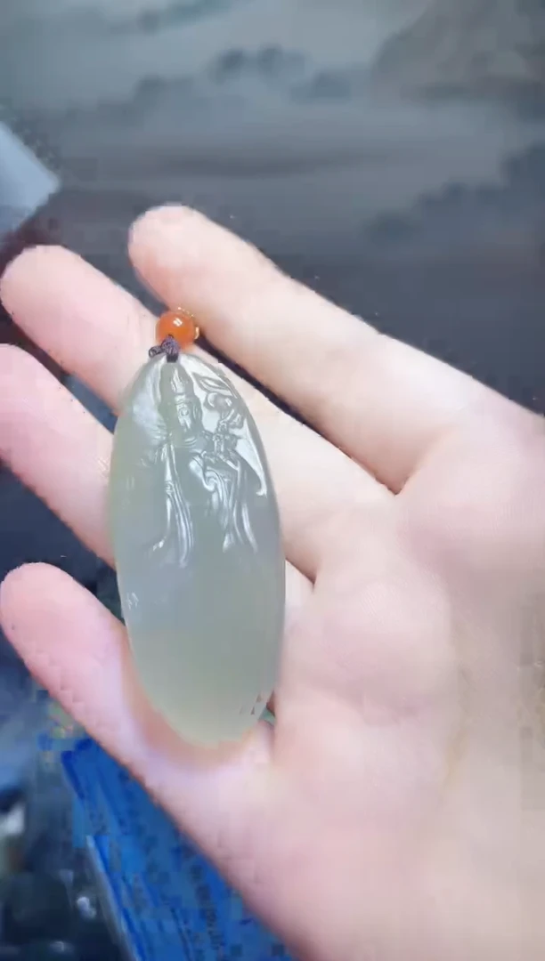 和田玉未镶嵌颈饰1
