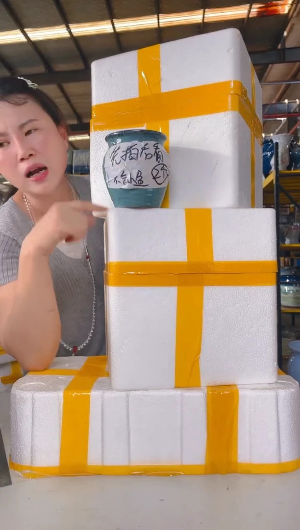 宜兴紫砂粗陶花盆