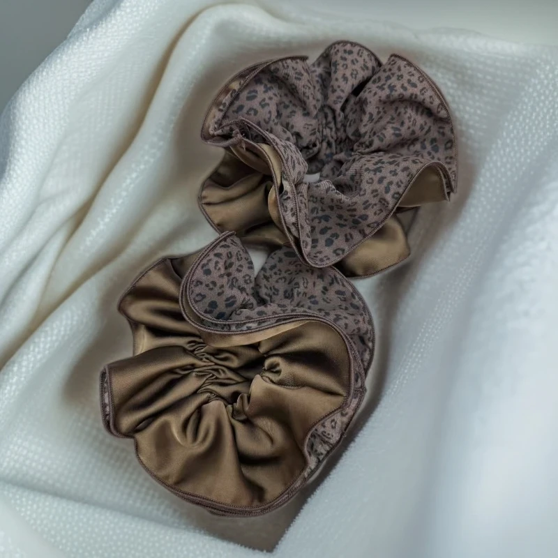 朋克风甜美风原创设计女发圈发绳气质法式纯色百搭