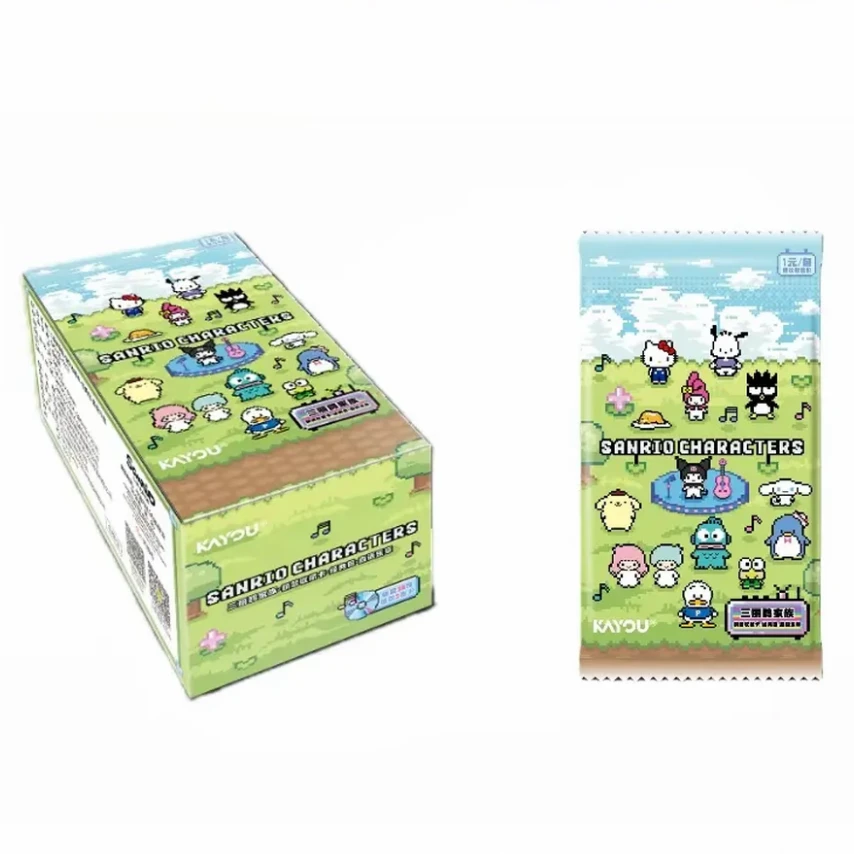 【丢手绢50包车复活版】卡游三丽鸥家族经典包第2弹森语乐章收藏卡