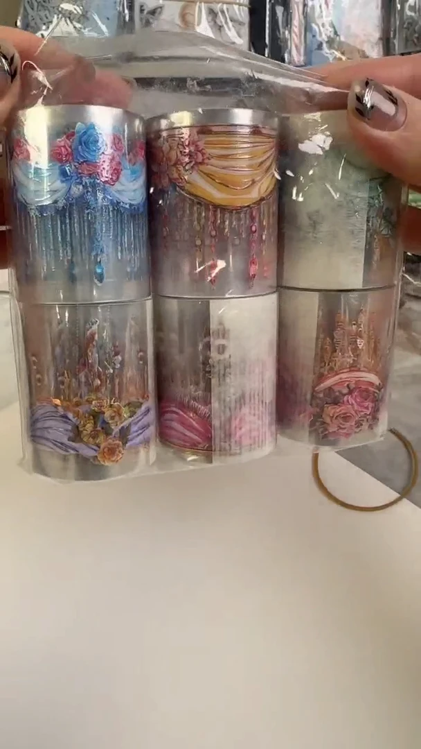 黛*娜珠帘花梦胶带 6款