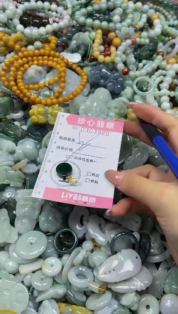 翡翠未镶嵌颈饰闪购0303920多样性发其一