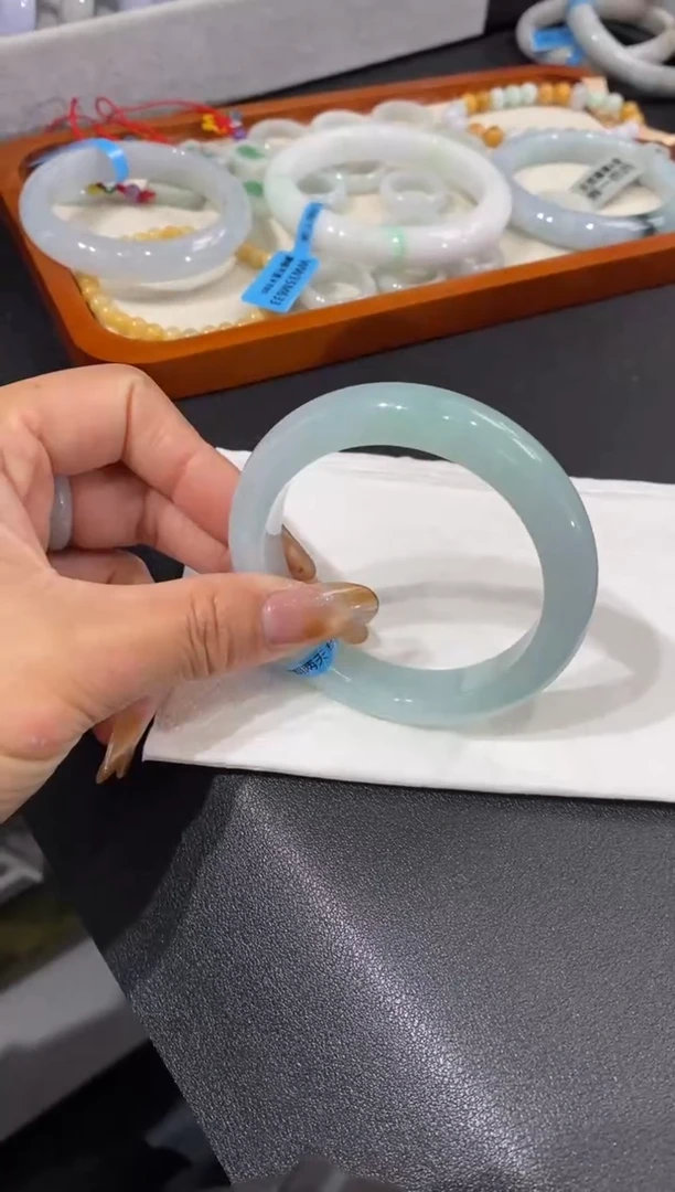 未镶嵌手镯翡翠圈口55.4