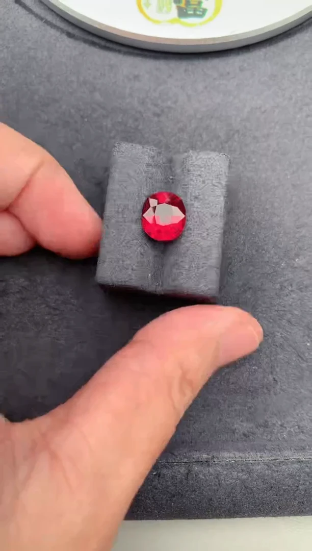 未镶嵌裸石碧玺2.9ct  卢比莱碧玺BA