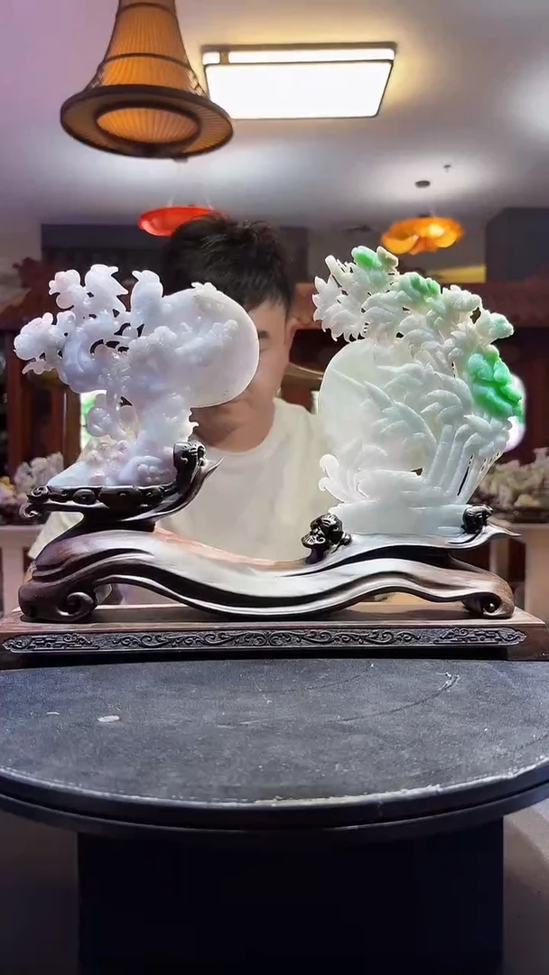 未镶嵌定制翡翠08/1223/C/龙凤