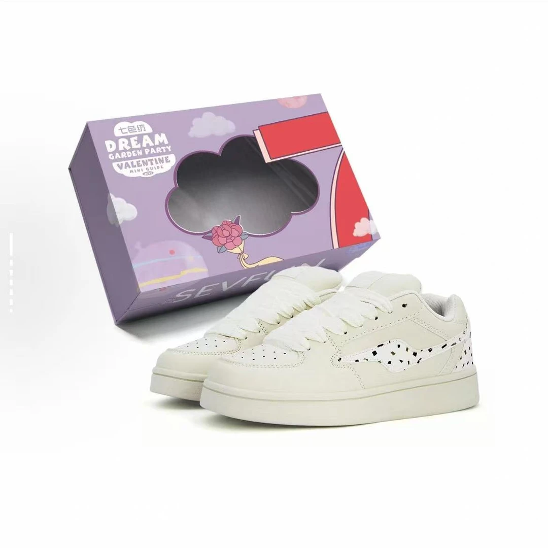 【小康鞋贸】2077白冰淇淋潮流舒适板鞋男女同款