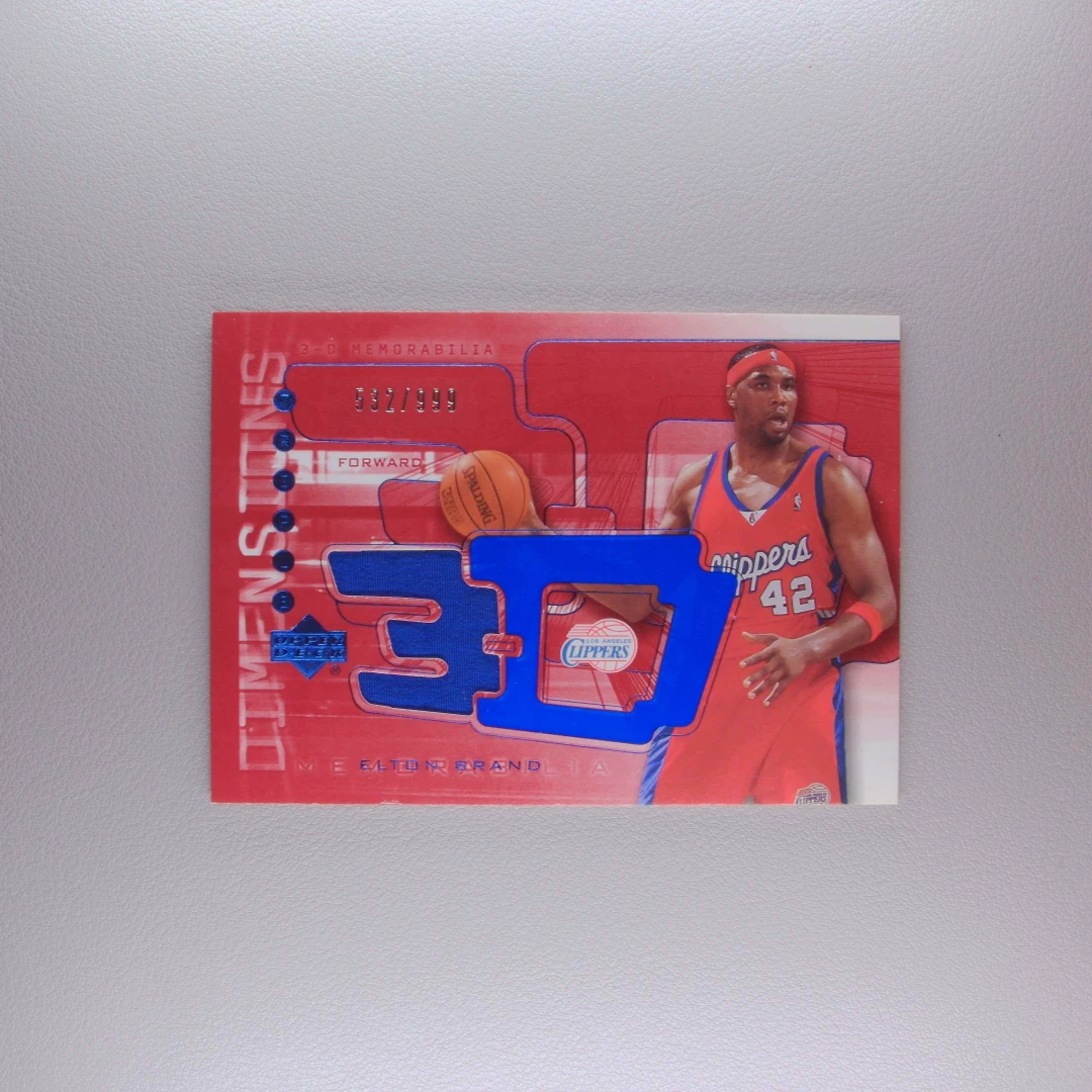 埃尔顿·布兰德 Game-Used 帕尼尼NBA国宝手提球星卡