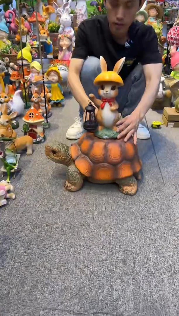 无花朵花园庭院摆件&002&