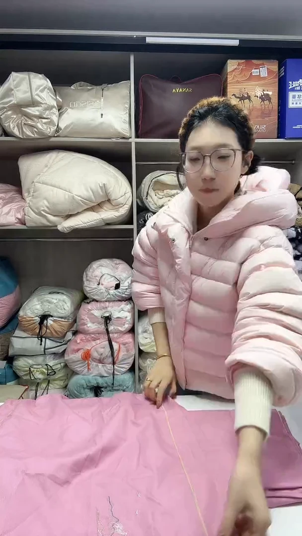棉床单枕套两件套豆沙粉