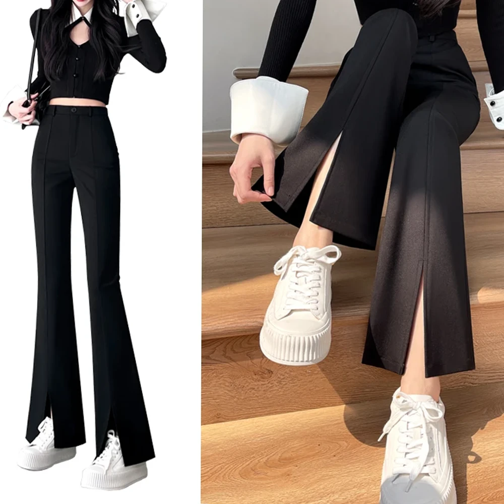 【福利】春夏新款高腰小个子女款通勤休闲西装夏季女裤集合