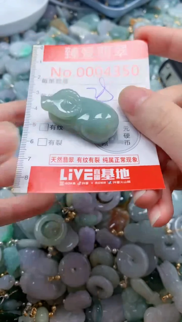 翡翠未镶嵌吊坠(不含链)4350