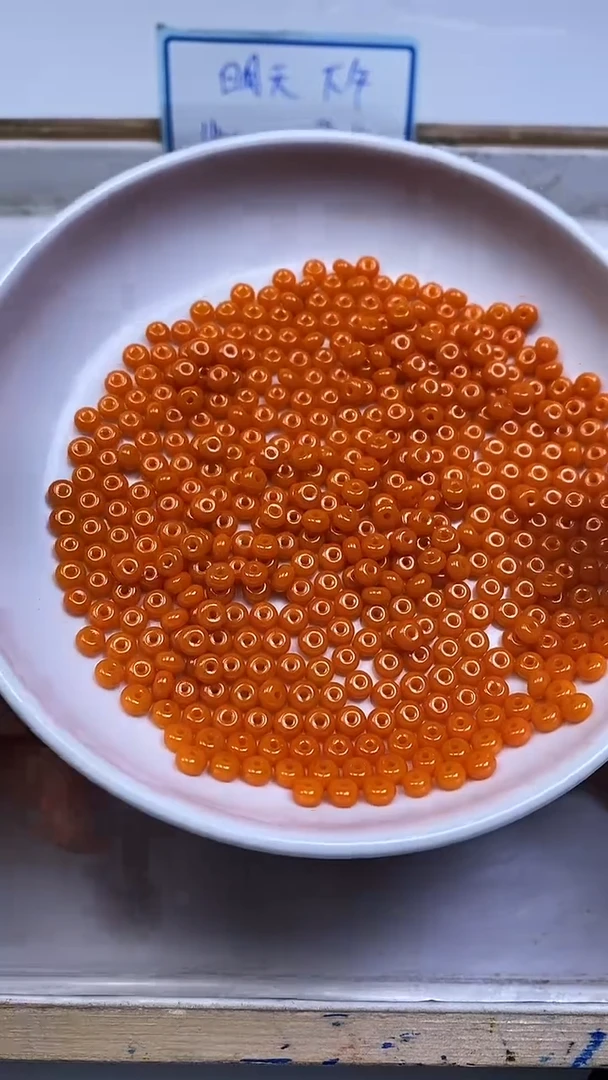 未镶嵌散珠玛瑙/玉髓E760鸡油橘黄玛瑙算盘2*4mm 100个8元