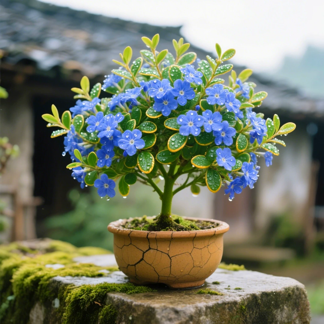 六月雪盆栽微造型四季开花好养浓香型开花禅意老桩四季青桌面盆景