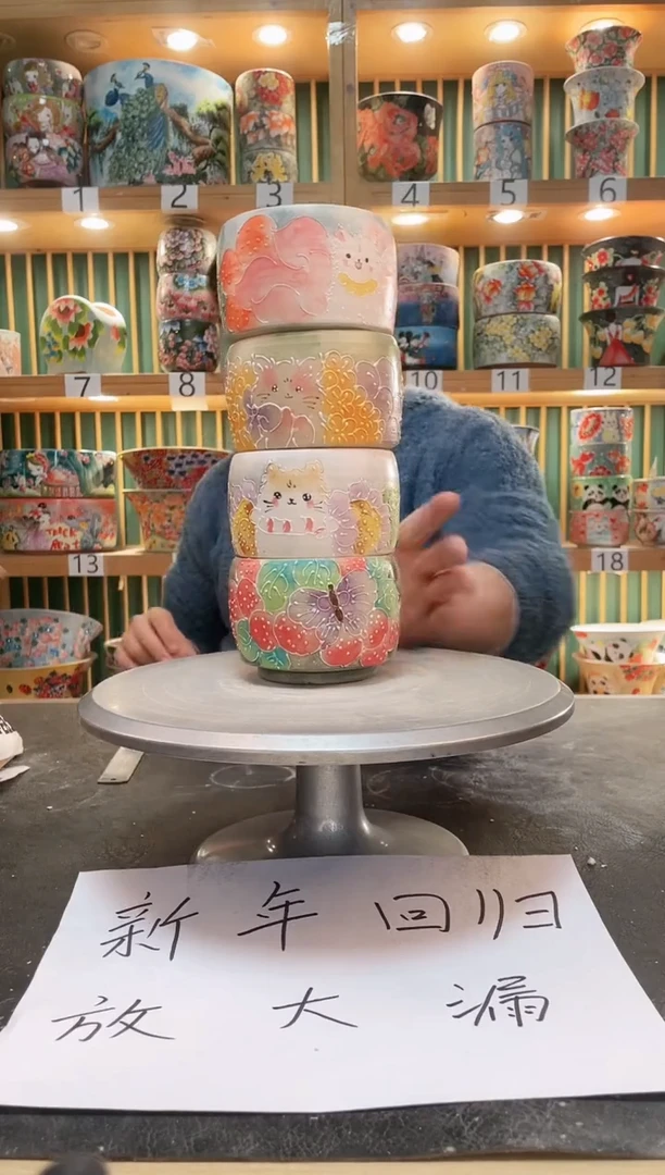 【闪购商品】瓷片默认微瑕一物一拍0209-253-4个