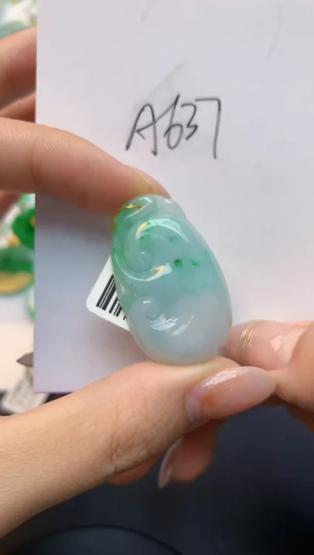 颈饰未镶嵌翡翠天然A货缅甸翡翠百元以上9元证书费自理