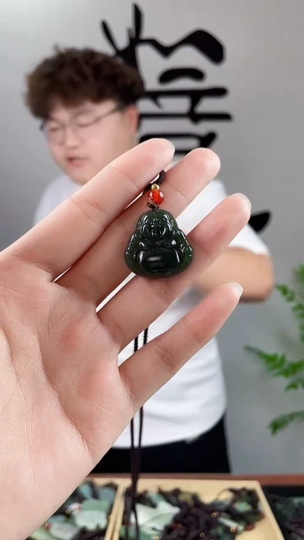 和田玉未镶嵌颈饰拍一发一，多样性发货