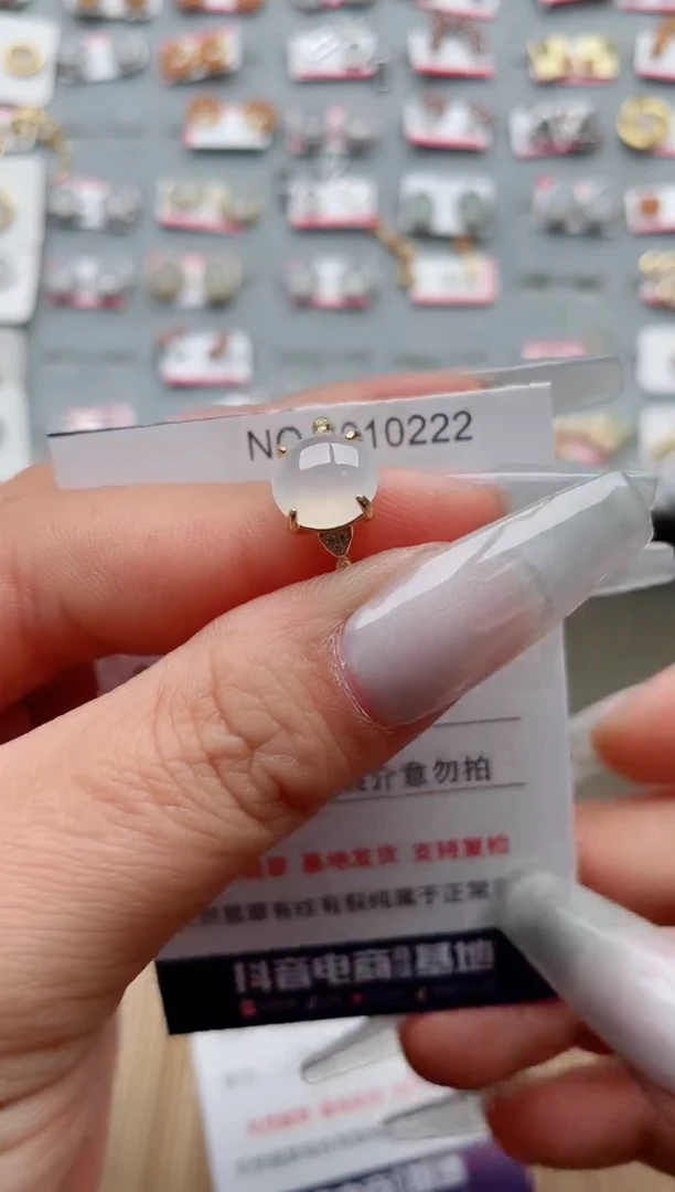 【闪购商品】翡翠戒指银S925镶嵌·
