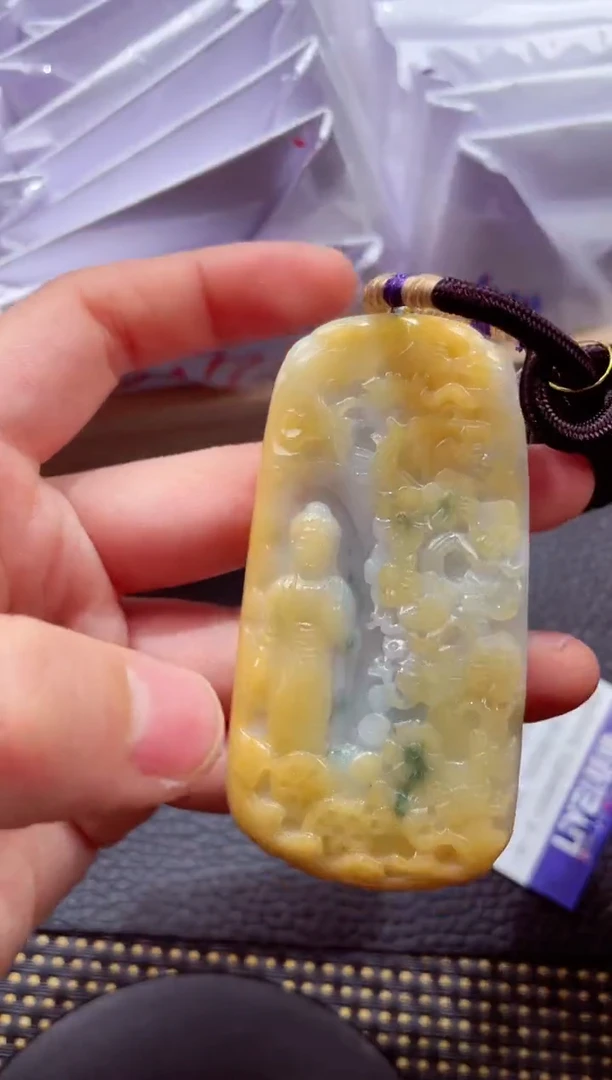 未镶嵌挂件翡翠1118888 阿弥