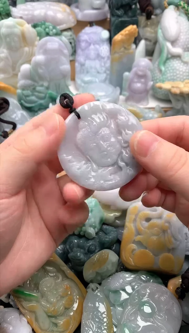 吊坠(不含链)未镶嵌翡翠1