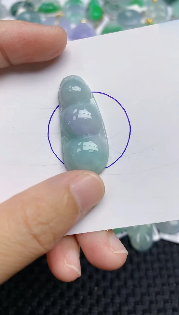 颈饰未镶嵌翡翠 天然缅甸A货翡翠百元以上9元证书费自理