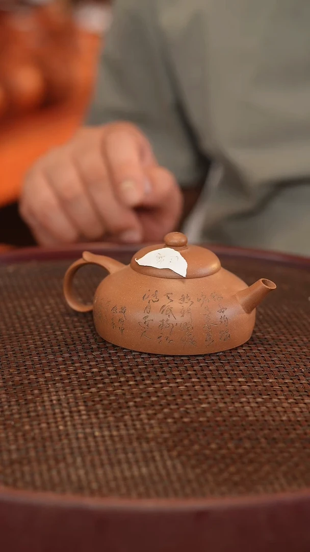 茶壶紫砂原矿手工制作宽口