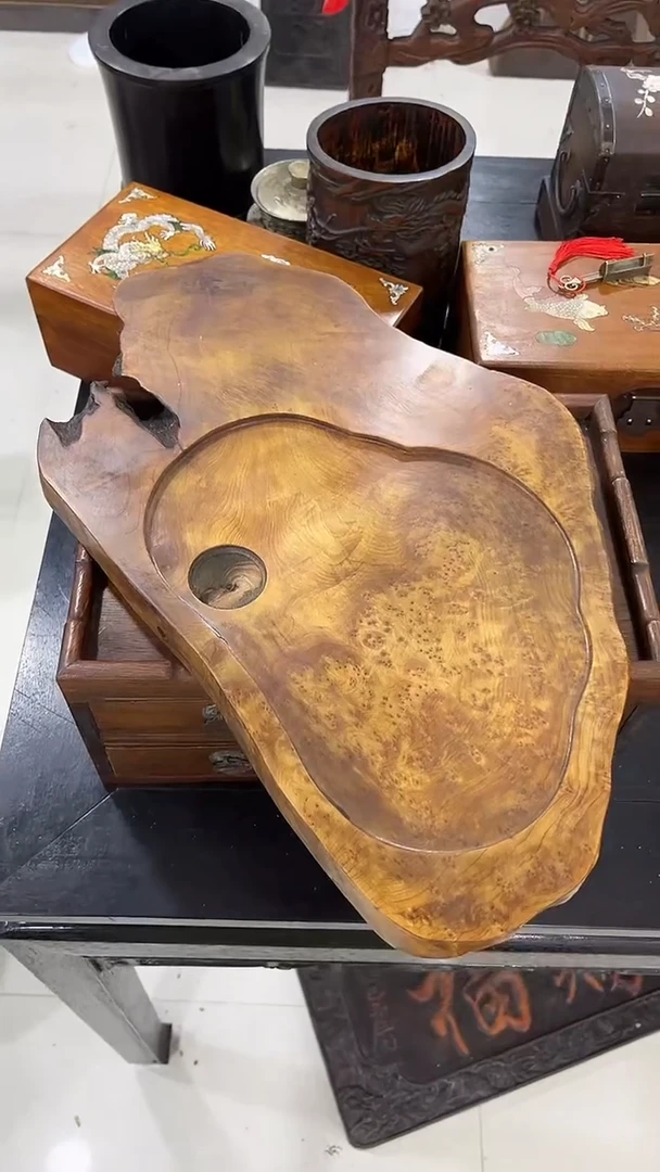 木木忆沐铜茶具茶架1