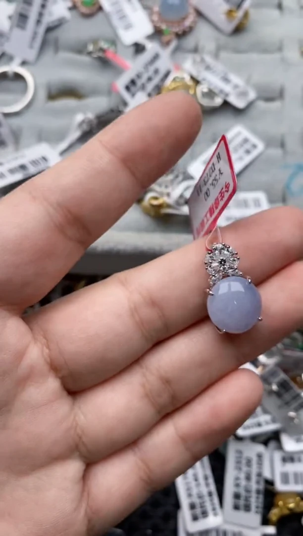 【闪购商品】翡翠戒指银S925镶嵌777777---2