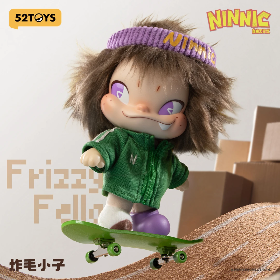 【52TOYS】NINNIC自由无定式系列盲盒潮玩包挂摆件玩具