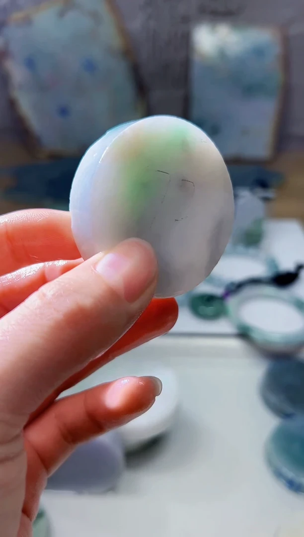 裸石翡翠天然翡翠A货余 南 839