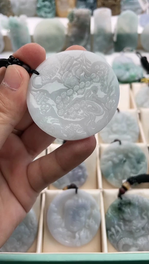 【闪购商品】翡翠颈饰未镶嵌..../1/13/63