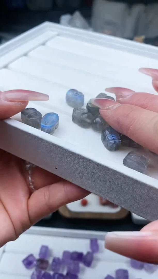 【闪购商品】月光石颈饰未镶嵌43a多样性发其一/2.11/1个