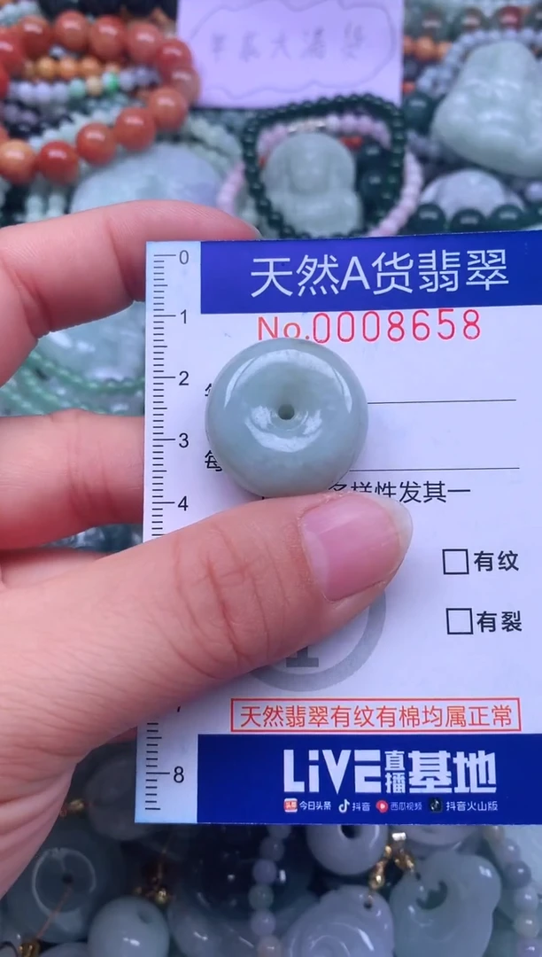 颈饰未镶嵌翡翠天然翡翠