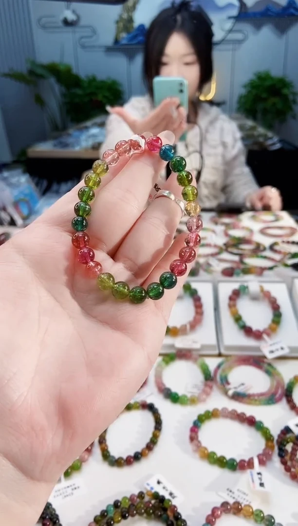 【闪购商品】手链未镶嵌碧玺G2443单圈颜色微差发1