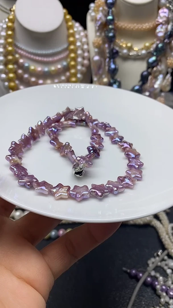 颈饰未镶嵌淡水珍珠多人