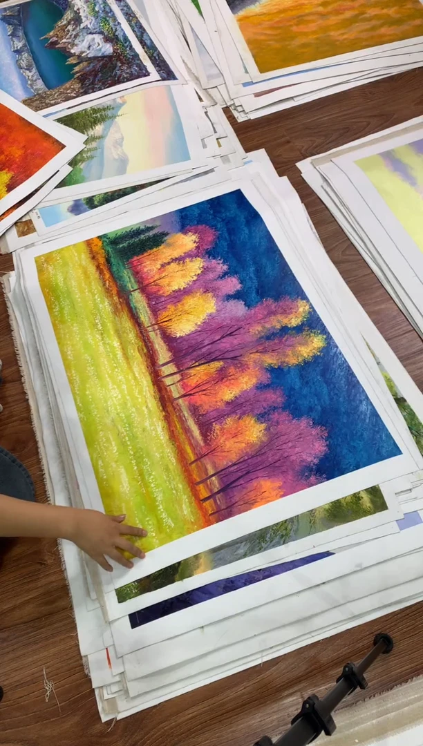 油画【96号】朝鲜原创手绘油画【功勋Ⅰ级画家丨孤品佳作丨顺丰包邮】