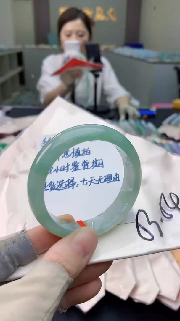 未镶嵌手镯翡翠0198516609
