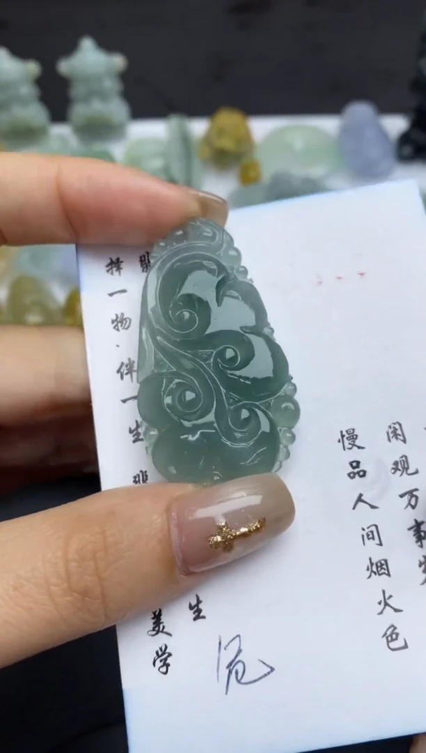 未镶嵌定制翡翠翡翠毛货~