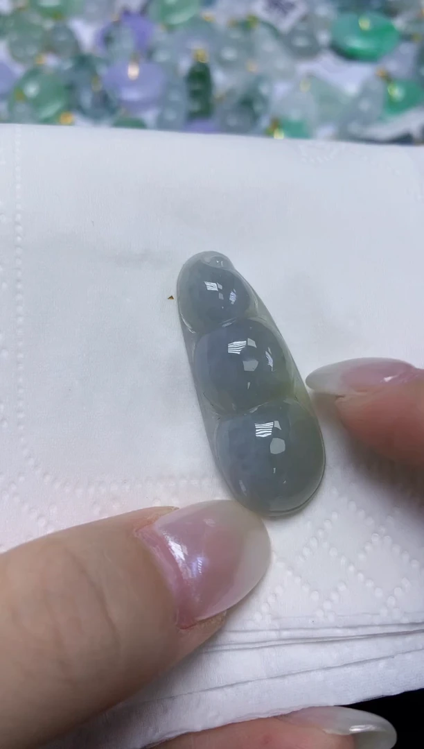 翡翠未镶嵌颈饰天然缅甸翡翠A货