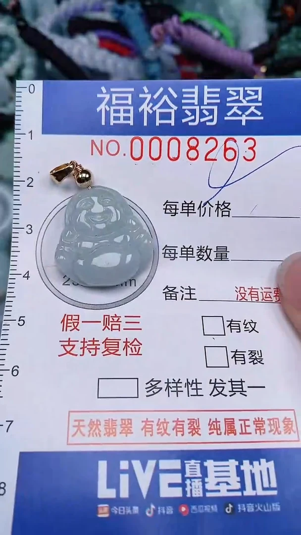翡翠未镶嵌颈饰...0008263