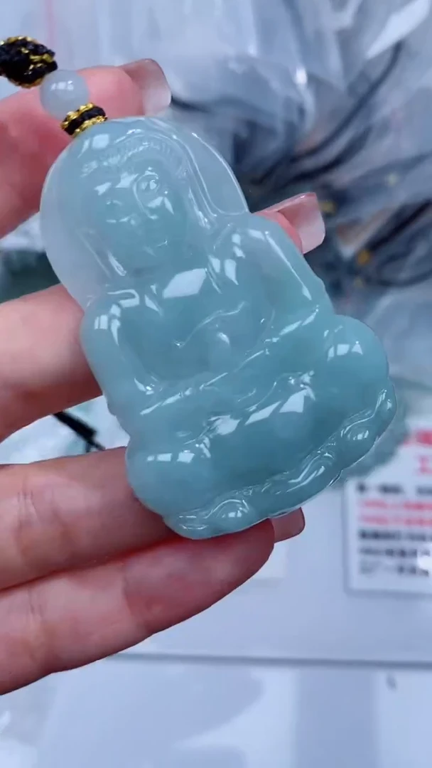 翡翠未镶嵌颈饰吊坠