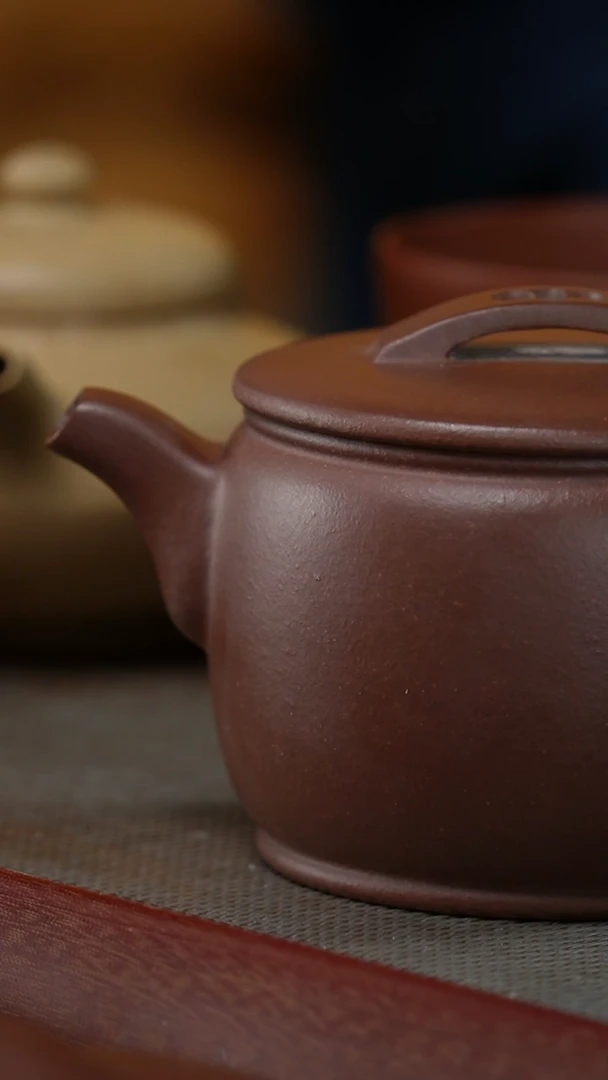 茶壶紫砂微瑕汉瓦