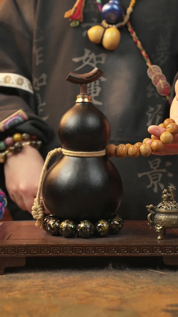 225大漆一物一拍记葫堂出品【不带手串】